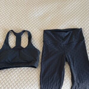 Grey Textured Sports Set